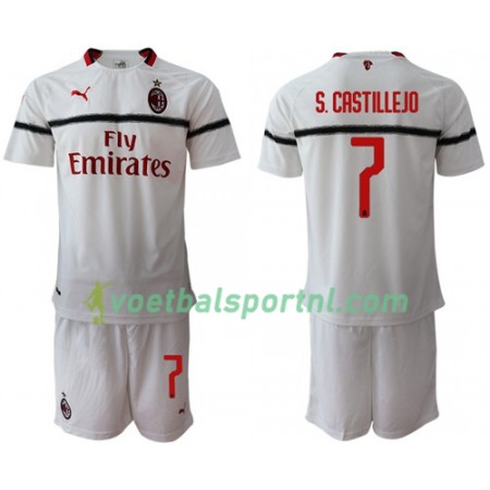 AC Milan S.Castillejo 7 Kind Uit Tenue 2018-19 AC Milan S.Castillejo 7 Kind Uit Tenue 2018-19